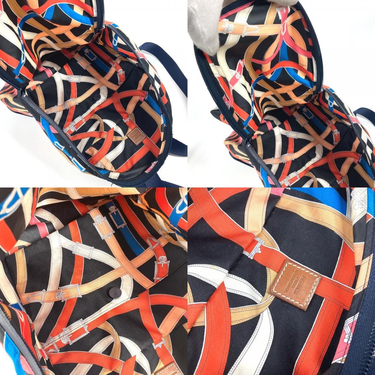 HERMES エルメス リュックサック エアシルク カヴァルカドゥール HERMES エルメス リュックサック エアシルク カヴァルカドゥール