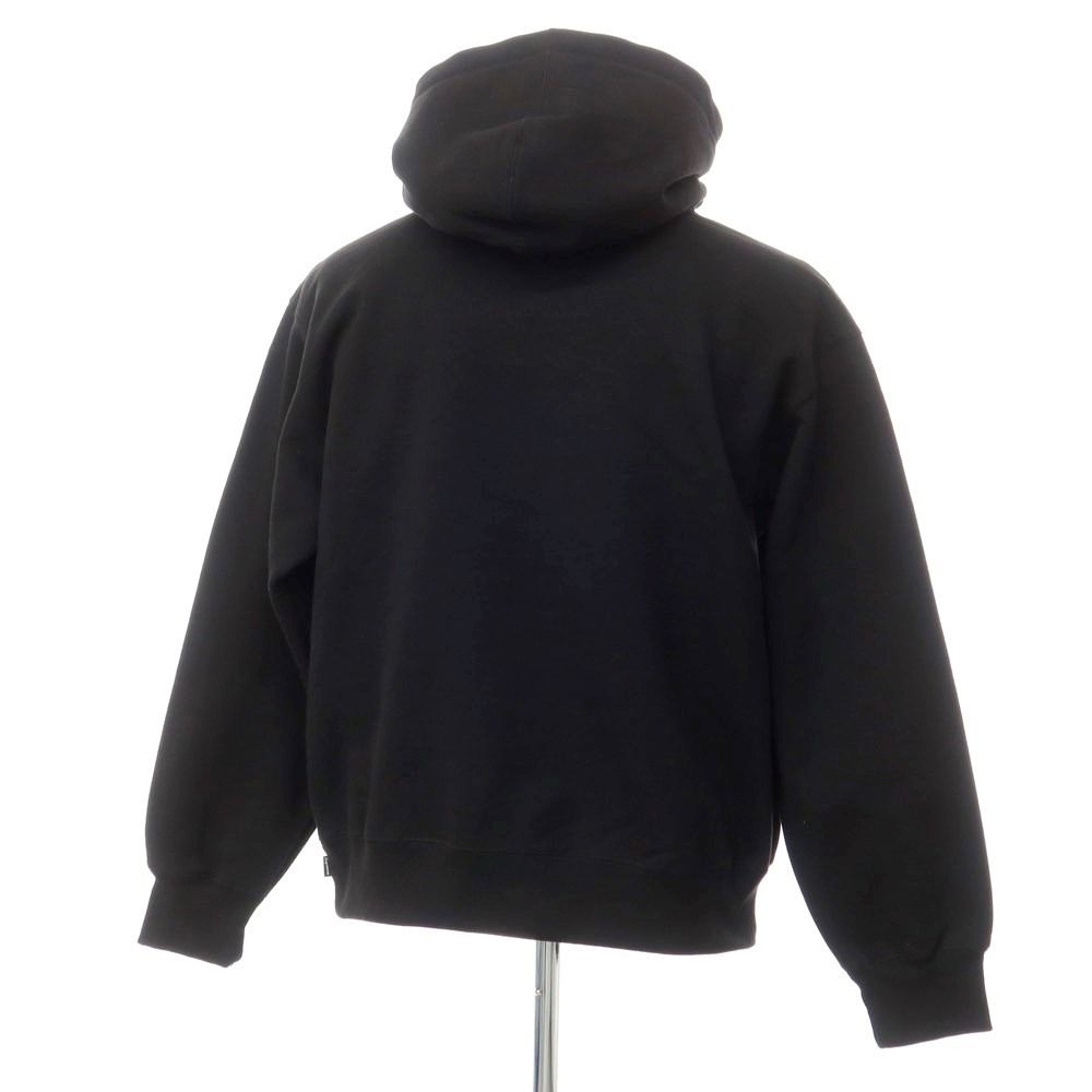 【中古】シュプリーム Supreme 2024年春夏 Small Box Hooded Sweatshirt 裏起毛スウェットパーカー  ブラック【サイズM】【メンズ】