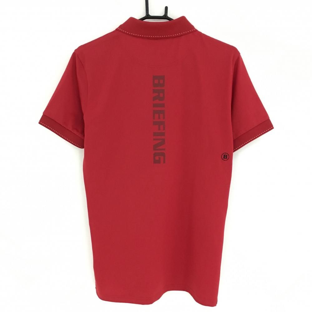 BRIEFING 赤 ポロシャツ Lサイズ BRIEFING GOLF ポロシャツ オレンジ