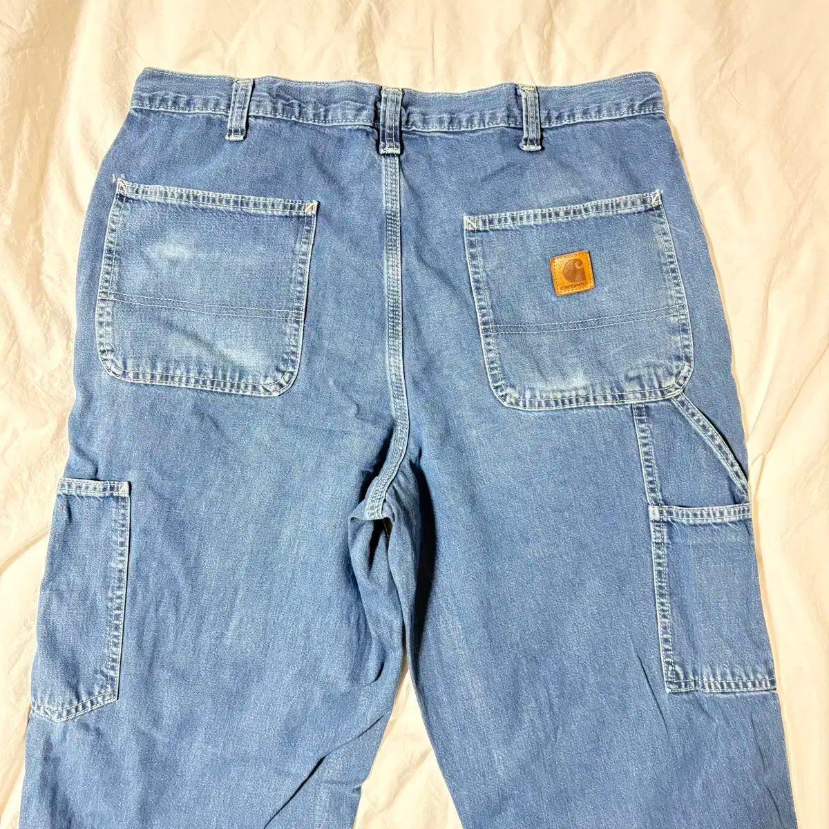 34 Carhartt カーハート ヴィンテージ カーペンター シングルニー デニム