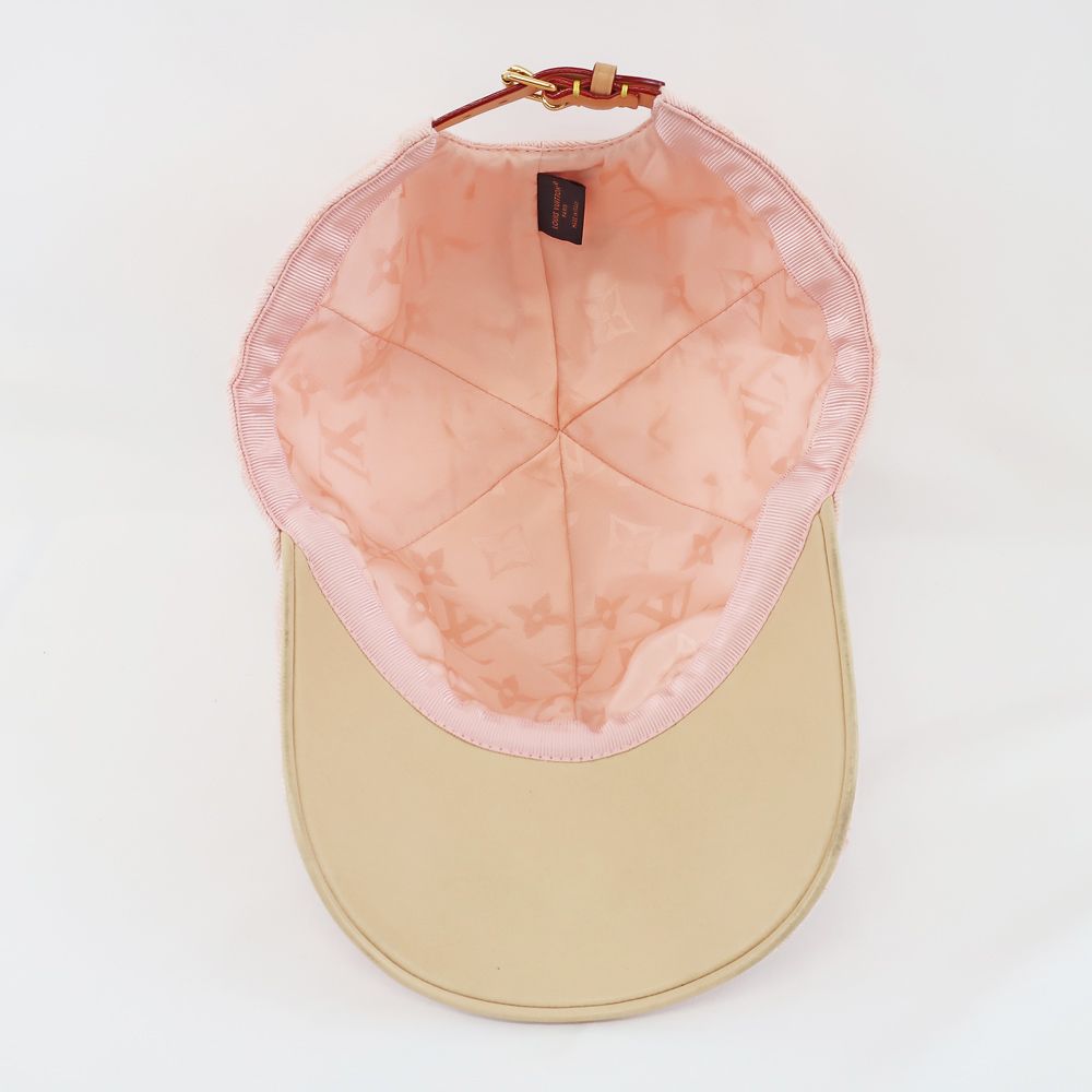 ルイヴィトン　キャップ　デニム 天白】【LOUIS VUITTON】ルイヴィトン キャップ M77543 デニム