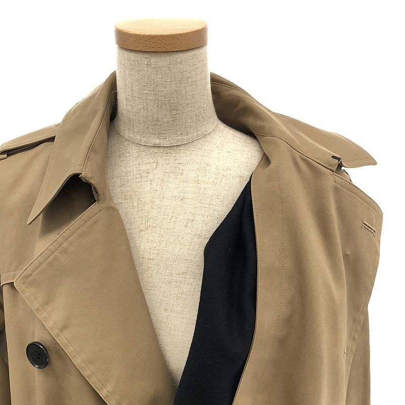HYKEハイク トレンチコート ウールライナー付き ベージュ サイズ2 M TRENCH COAT/REGULAR FIT-トレンチコートレギュラーフィット