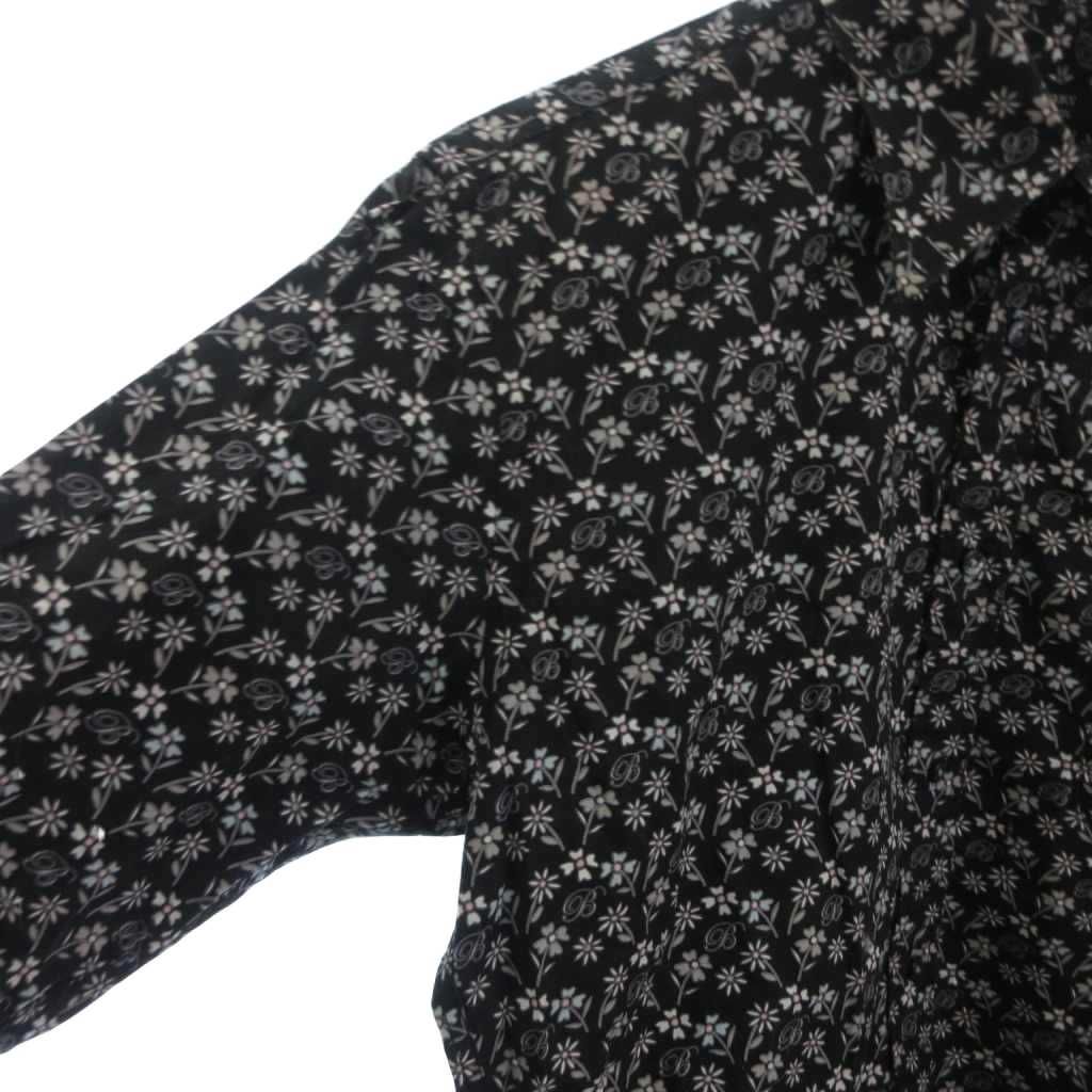 BURBERRY バーバリー BLACK LABEL 花柄 シャツ メンズ バーバリーブラックレーベル BURBERRY BLACK LABEL 花柄