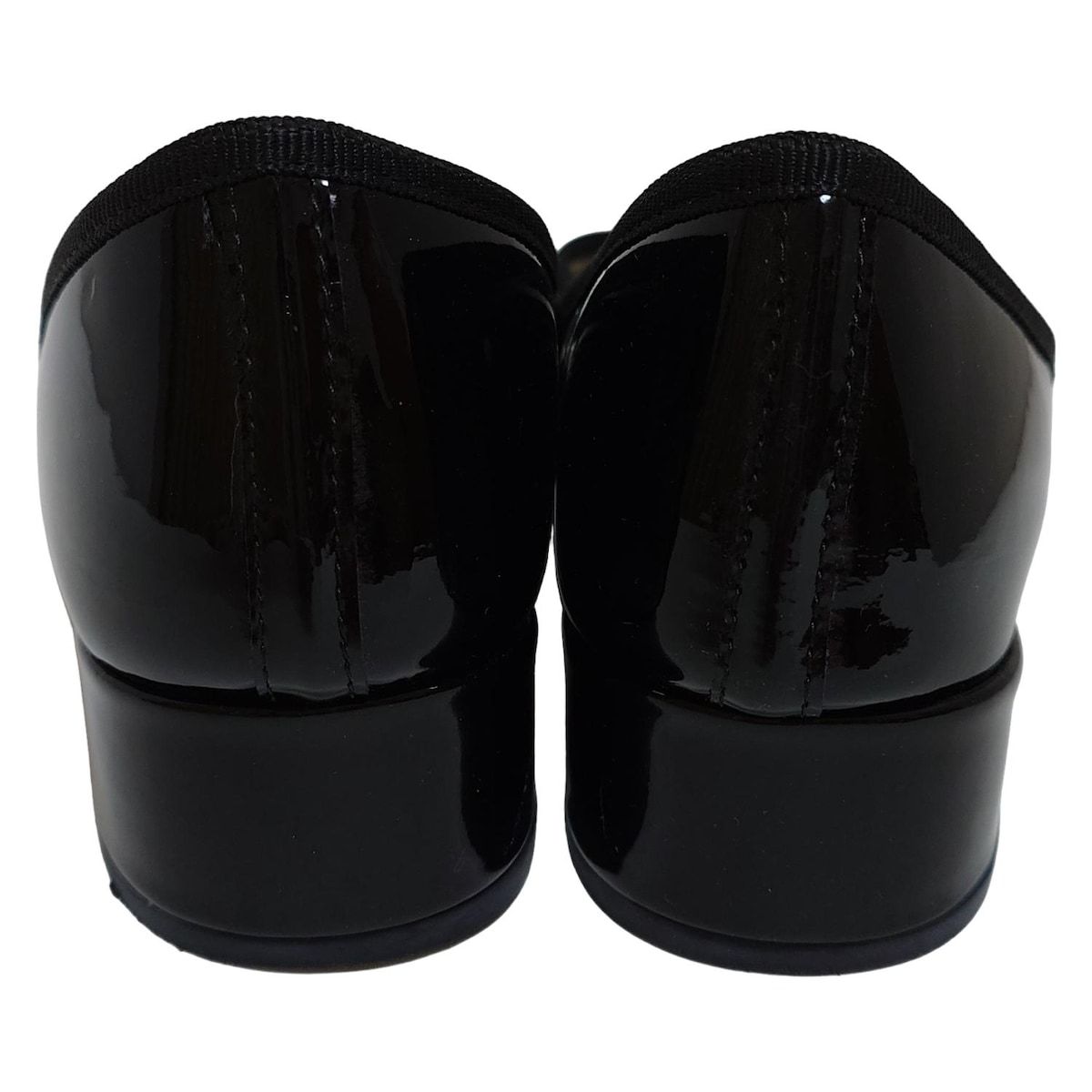 repetto(レペット) パンプス 38 レディース - 黒 リボン レザー