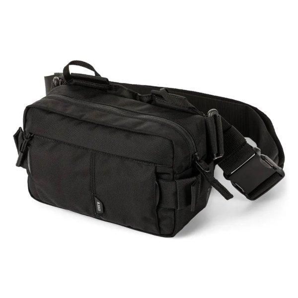 【美品】ファイブイレブンタクティカル プッシュパック 6L ショルダーバッグ 黒 美品】ファイブイレブンタクティカル プッシュパック 6L