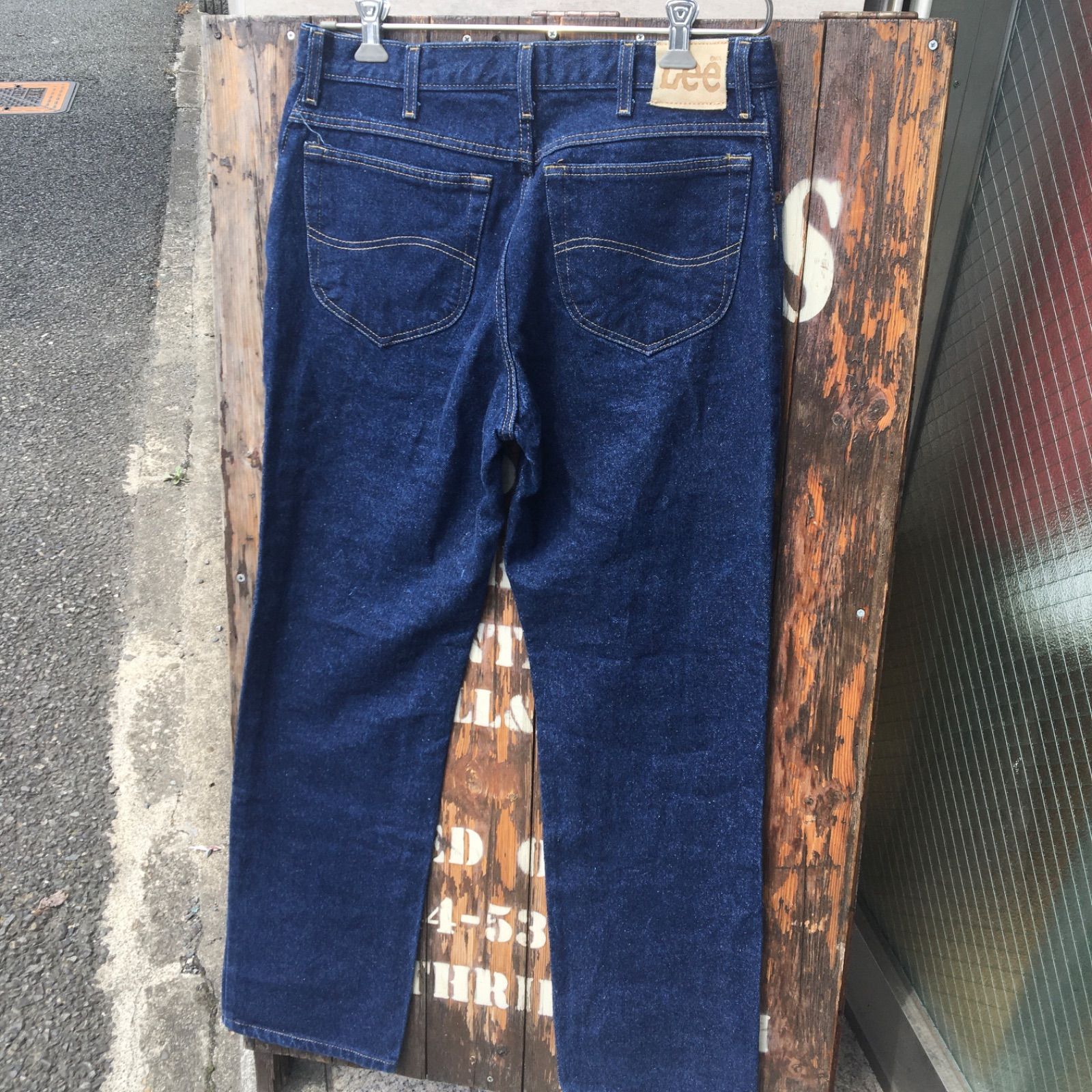 90s メキシコ製【Lee】リー オリジナル インディゴ デニム ジーンズ #200-8989 Jeans w34×L32