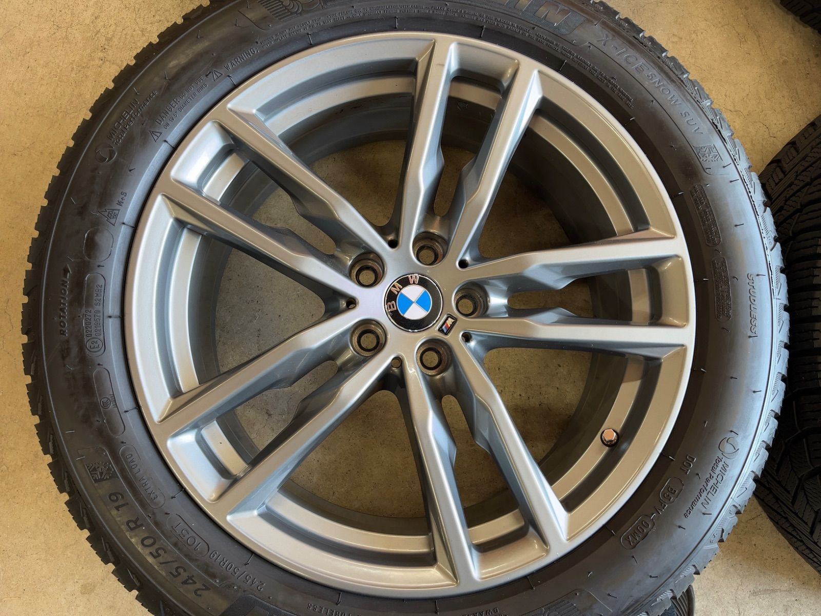 BMW X3 G01 X4 G02 純正品 ミシュラン スノー付 2021年製 19インチ 4本セット