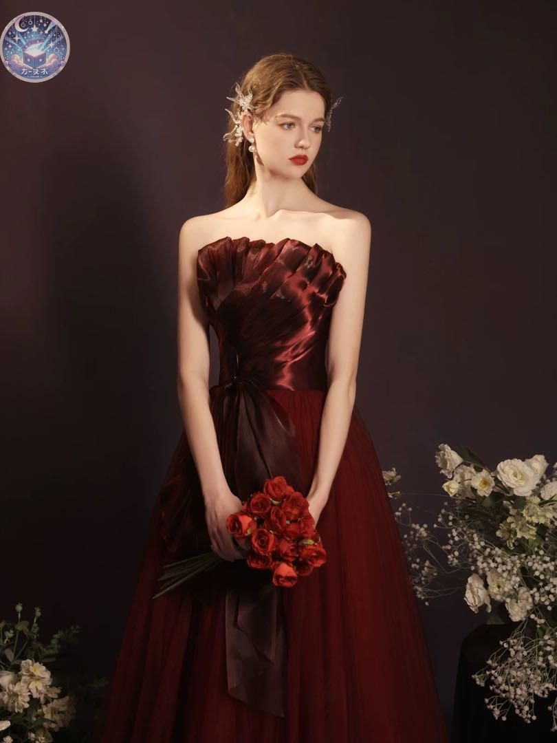 写真映え ドレス 結婚式 パーティー 演奏会 発表会に