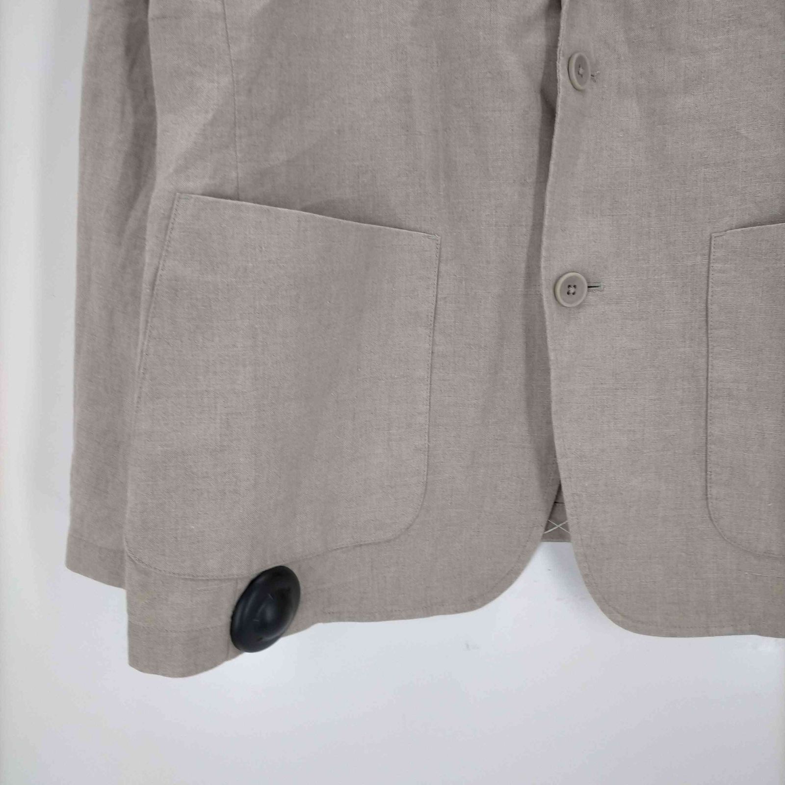 【新品】無印良品　リネン　洗いざらし　ジャケット　メンズM 紳士 リネン洗いざらしジャケット | 無印良品