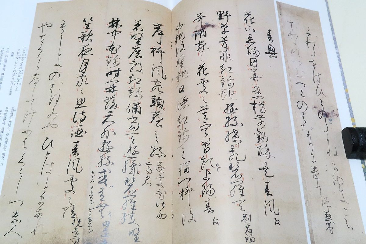 日本名筆選26・伊予切・伝藤原行成筆/伊予の西条藩主松平家に伝来した