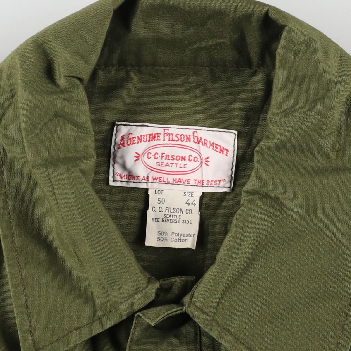 古着 70年代 フィルソン FILSON ダブルマッキーノクルーザー ハンティングジャケット メンズXL ヴィンテージ/evb002681