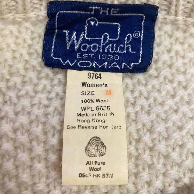 80s vintage WOOLRICH ニット 80年代 ウールリッチ wool rich ビンテージ ヴィンテージ アメカジ 古着 e23112311 80s vintage WOOLRICH ニット 80年代 ウールリッチ wool rich