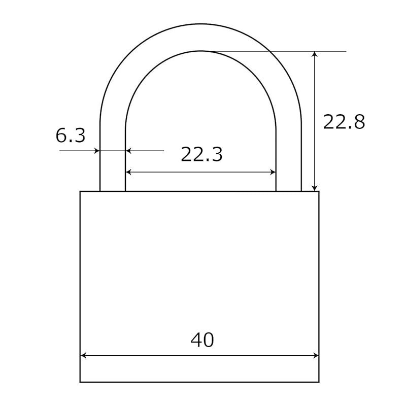 和気産業 Waki Sangyo TWE 同一キーシリンダー錠 南京錠 真鍮 ドア ポスト 防犯 3個付 40mm VA-034 1 LLC-HASEGAWATOSO_COM