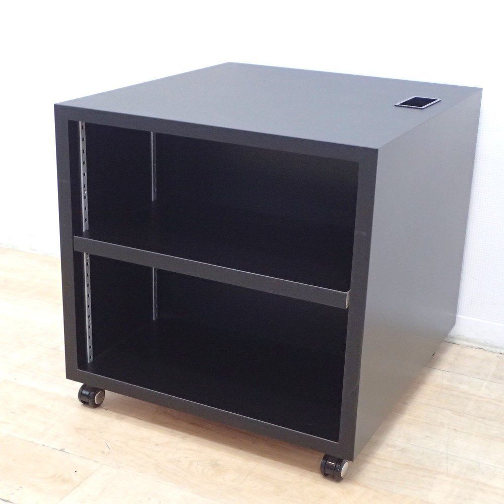 清風与平書 結界 唐木縁 桐板 着彩墨絵 煎茶道具 紙箱 L287