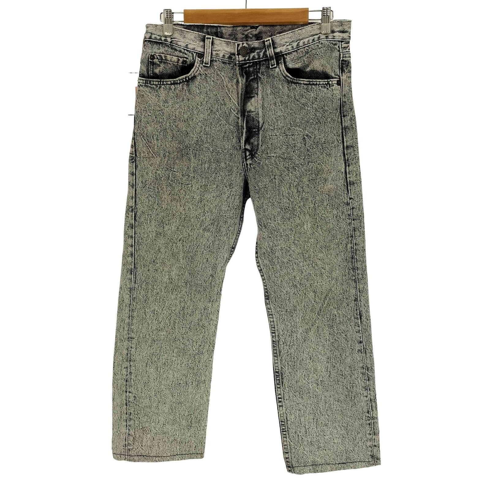 リーバイス Levis 90S USA製 501 ボタン裏 522 刻印 Rタブ ACID WASH 