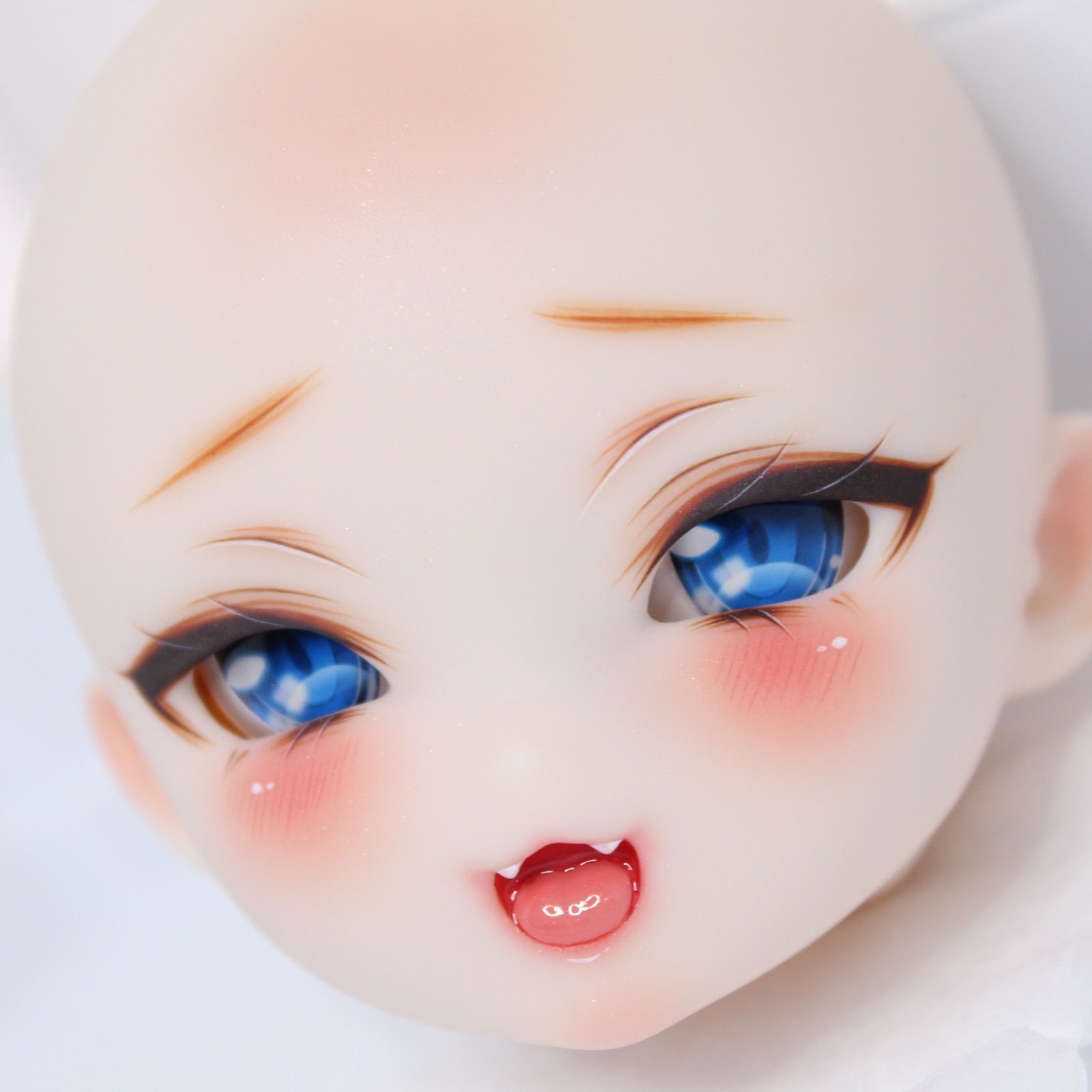 kimdoll 檸糖糖 クリーム肌 1 4スケール ドールヘッド カスタムヘッド imomodoll MDD DDH