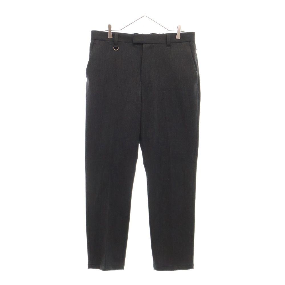 SOPHNET. ソフネット 23AW MONALUCE WAIST SHIRRING SLIM FIT SLACKS モナルーチェ ウエスト シャーリング ストレッチ テーパード スラックスパンツ グレー SOPH-232032