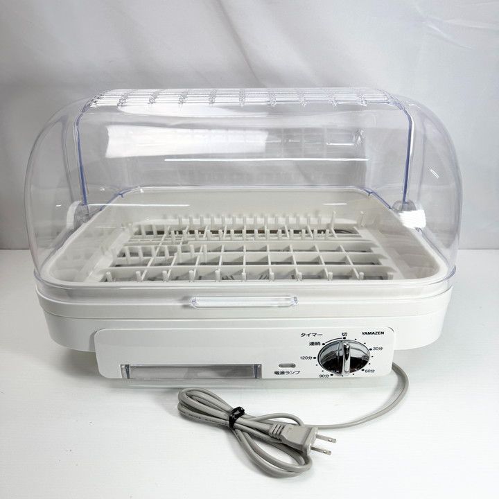 山善] 食器乾燥機 (5人分) 120分タイマー付き YDA-500(W) - メルカリ