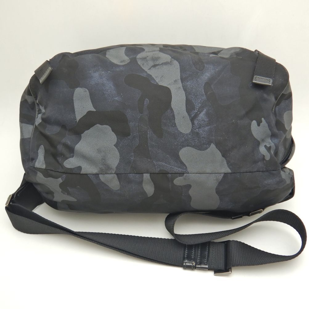 PRADA プラダ VA0991 メッセンジャーバッグ テスート ナイロン BLEU