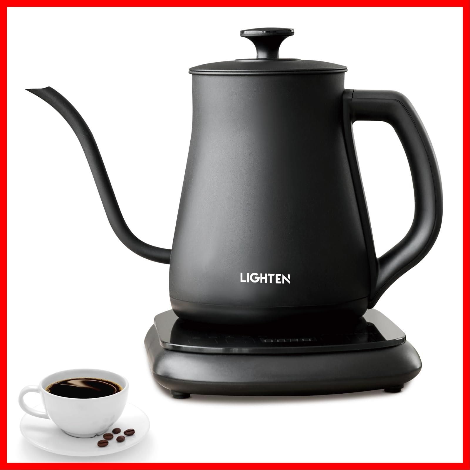 【特価セール】お祝い ポット ドリップ ドリップ プレゼント用 お茶 贈り物【ｈｉｄｅｍａｓａ】 紅茶 おしゃれ ハンドドリップ 細口 スリムノズル ステンレス 湯沸かし器 ケトル (ブラック