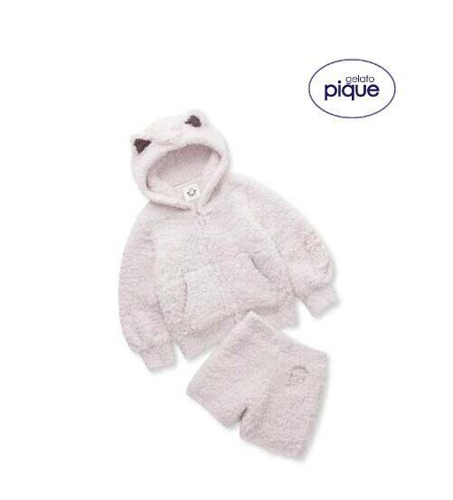 サイズ130 プリンパーカ-ショートパンツセット ポケモンスリープ ジュニア gelato pique PJNT234413