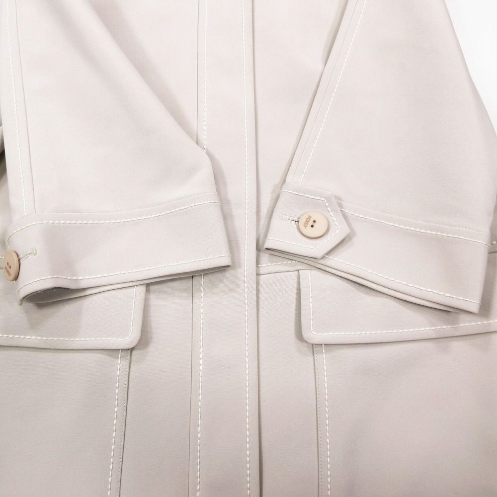 FOXEY New York フォクシー 38 ステンカラー コート ジャケット FOXEY New York フォクシー 38 ステンカラー コート ジャケット