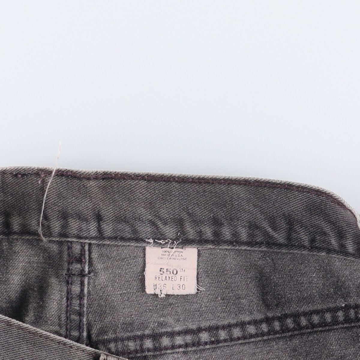 FIT ブラックデニム