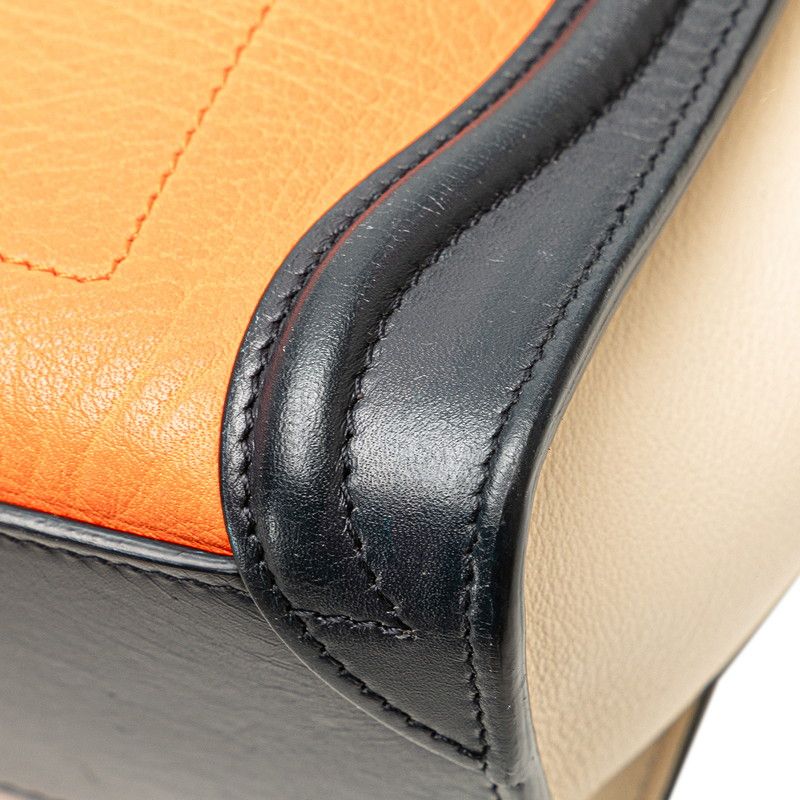 【シンプルなデザイン♪】CELINE ロックバッグ CELINE セリーヌ ターンロック ロゴ レザー ショルダーバッグ