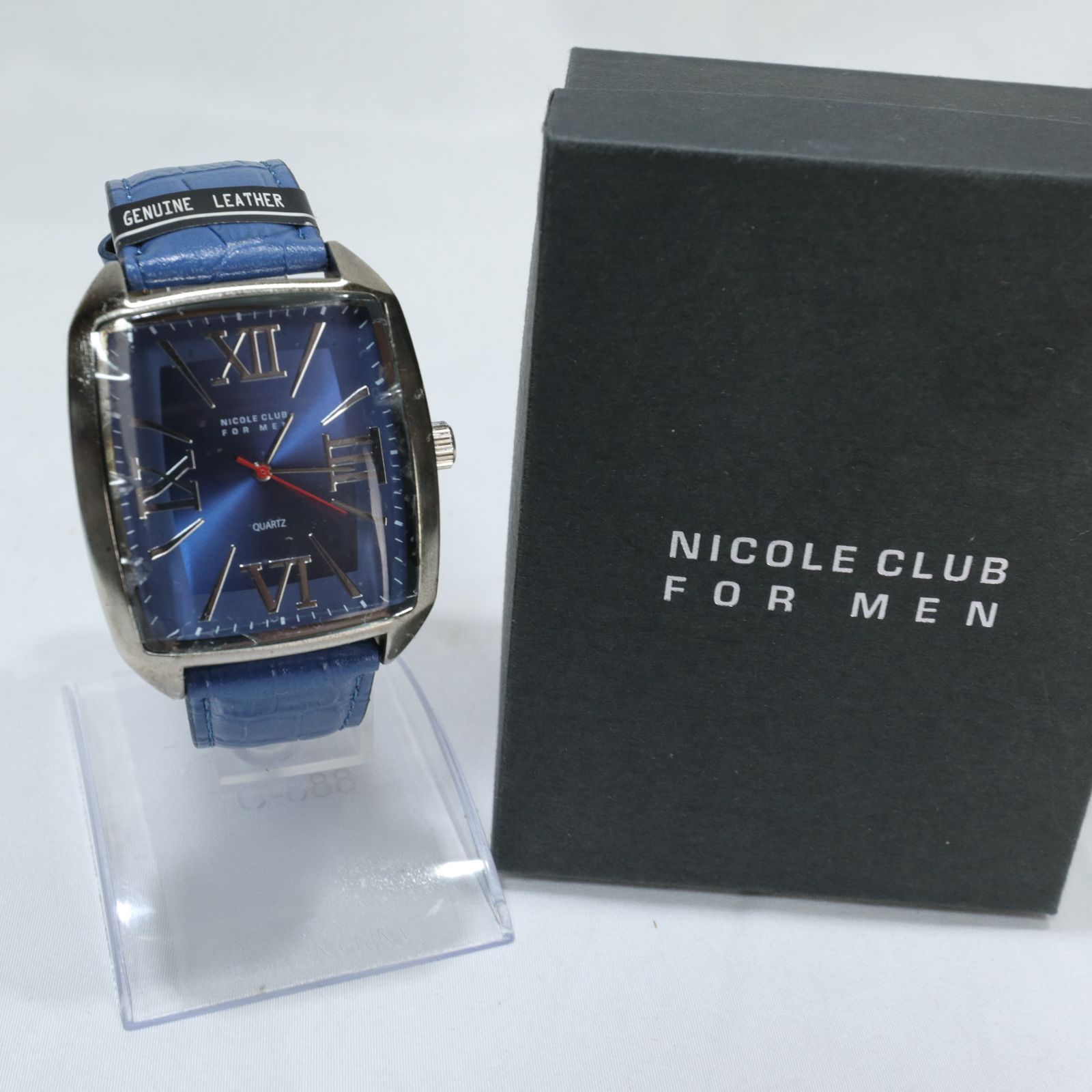 新品未使用/電池交換済】NICOLE FOR MEN/ニコルクラブフォーメン 