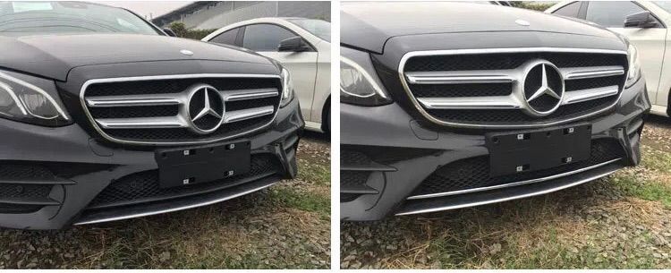 W213 前期フロントガーニッシュ