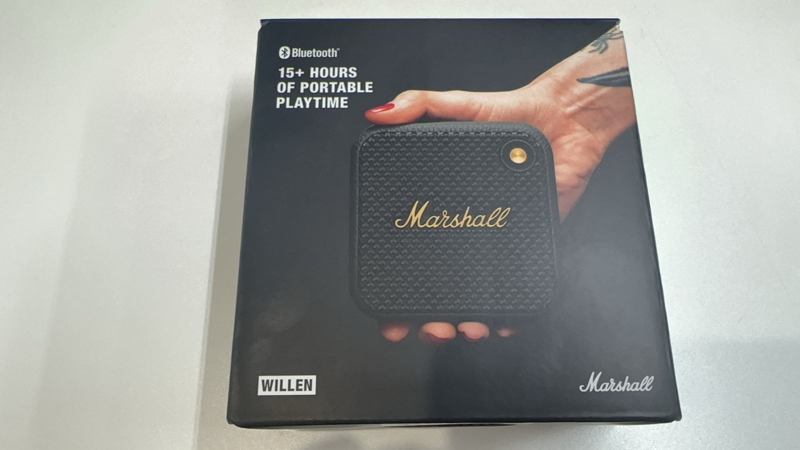 新品未開封 正規品 Marshall Willen Black and Brassスピーカー - メルカリ