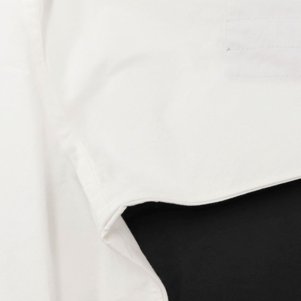 エスエスズィー SSZ × BEAMS PLUS オックスフォードコットン オーバーサイズ BDシャツ ホワイト【サイズM】【メンズ】