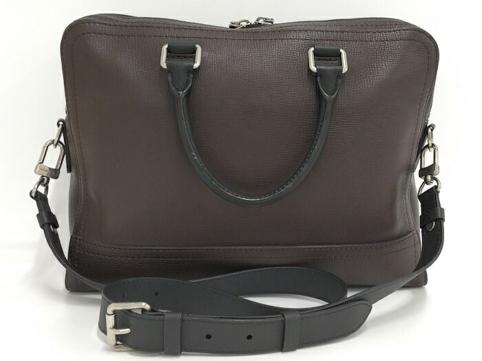 【LOUIS VUITTON】ユタ キャニオン ブリーフケース M51591 LOUIS VUITTON ユタ キャニオンブリーフケース レザー ブラウン