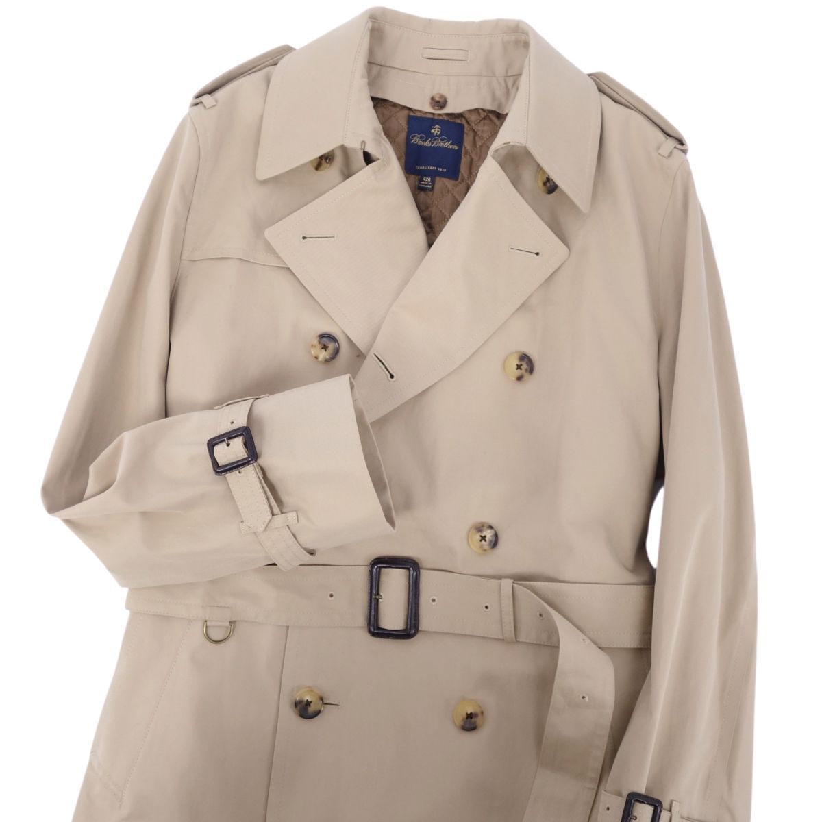 極美品 ブルックスブラザース Brooks Brothers コート ライナー付