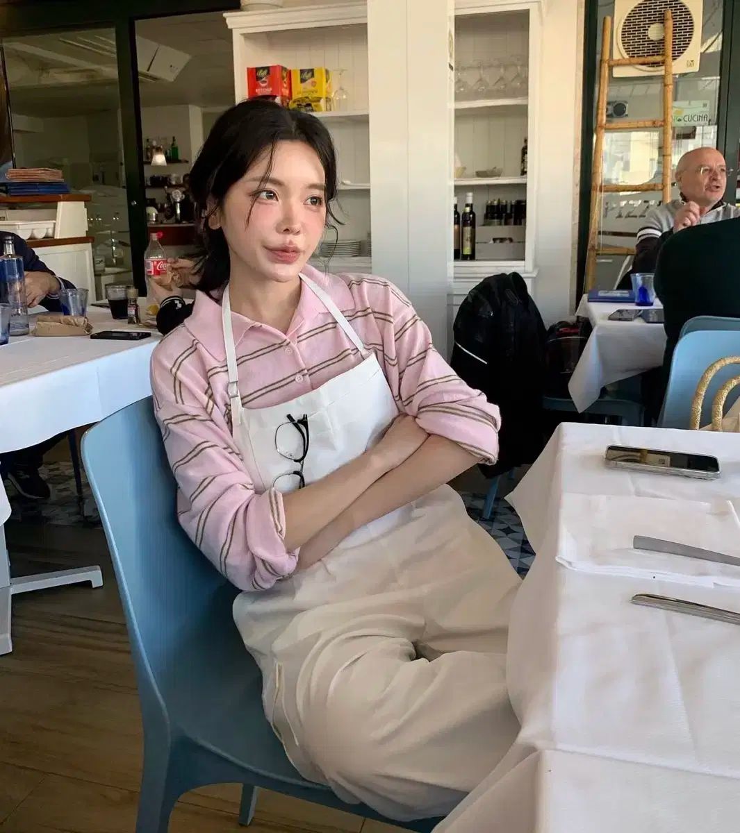 Without Summer より新しい オーバーオール パンツ 白