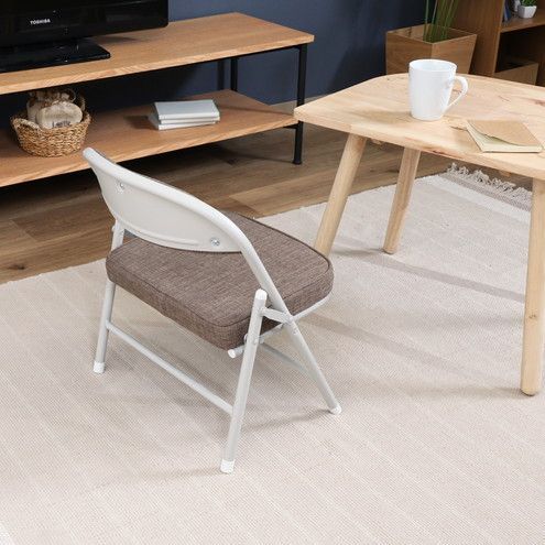 4点セット折りたたみチェア ロータイプ ワイド BR-お値段