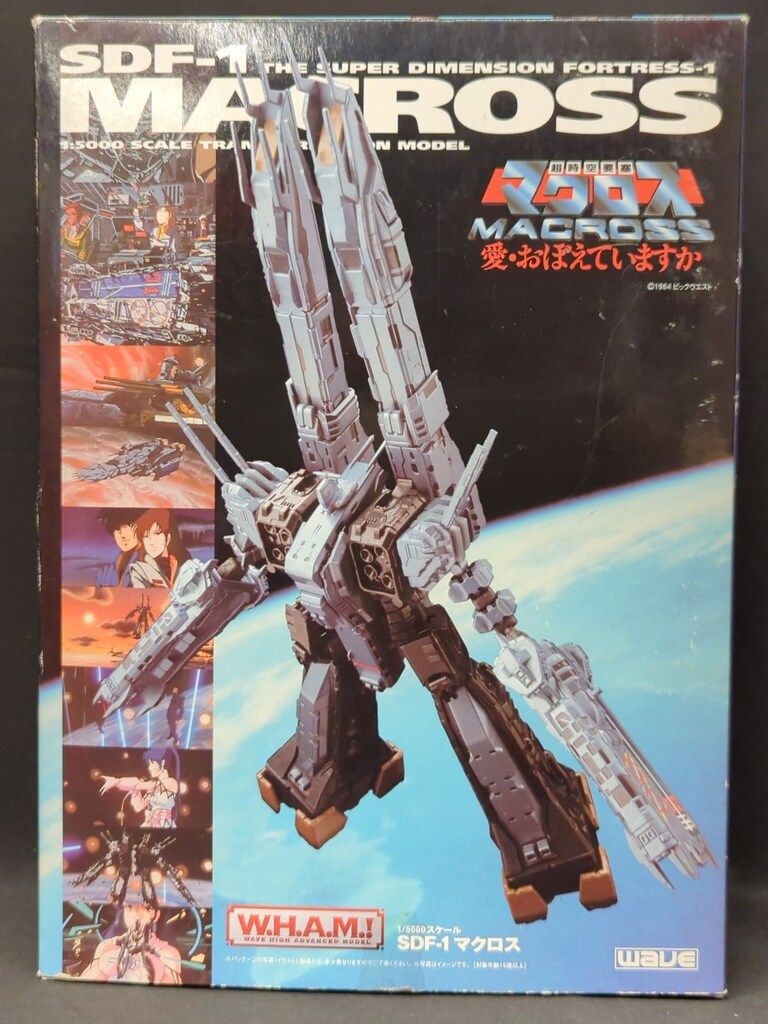 WAVE W.H.A.M.! SDF‐1 マクロス 1/5000