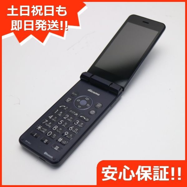 美品 SH-01J AQUOS ケータイ ブルーブラック 即日発送 ガラケー DoCoMo