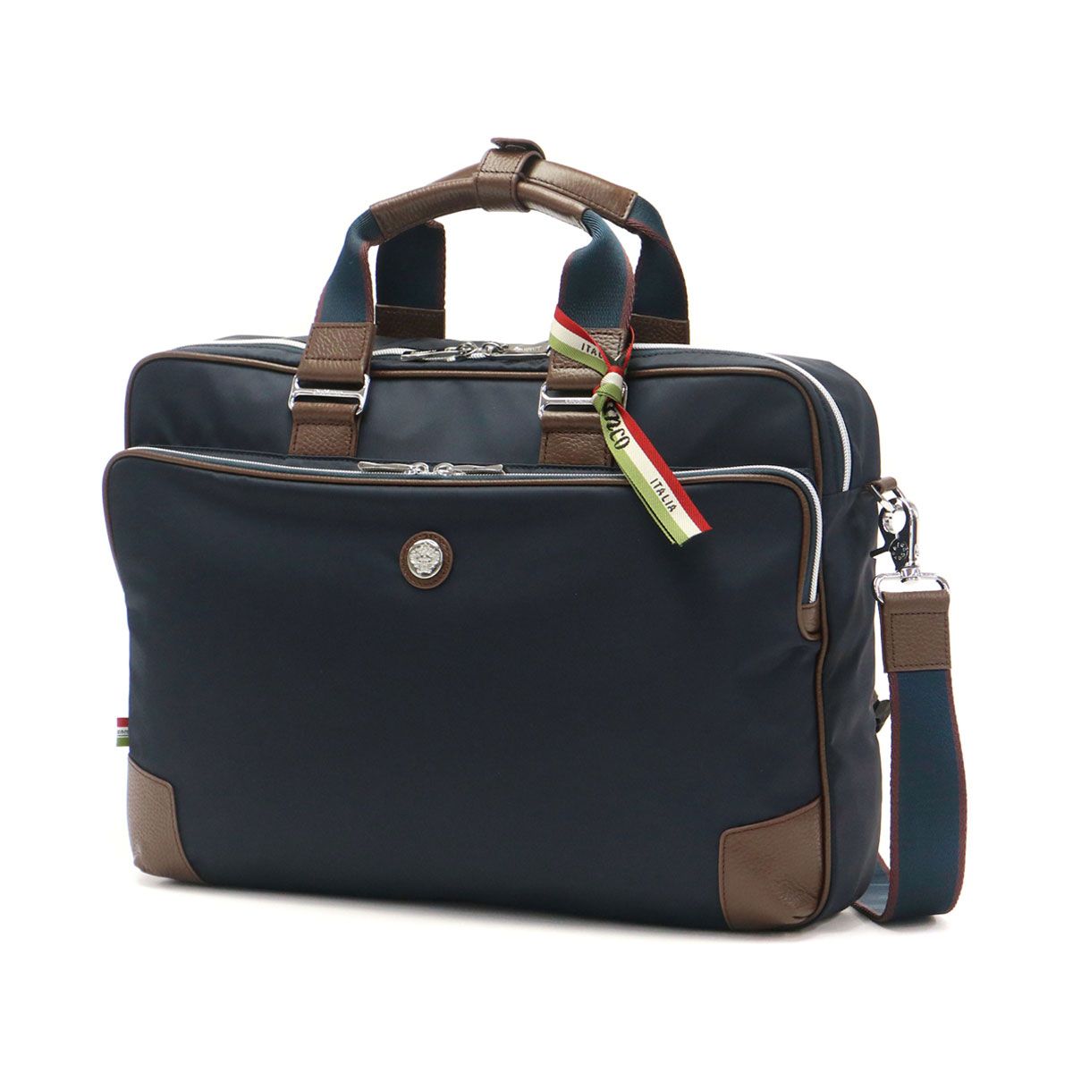【美品】 オロビアンコ ビジネスバッグ ブリーフケース 3way ネイビー 美品】OROBIANCO オロビアンコ 3wayブリーフケース ネイビー