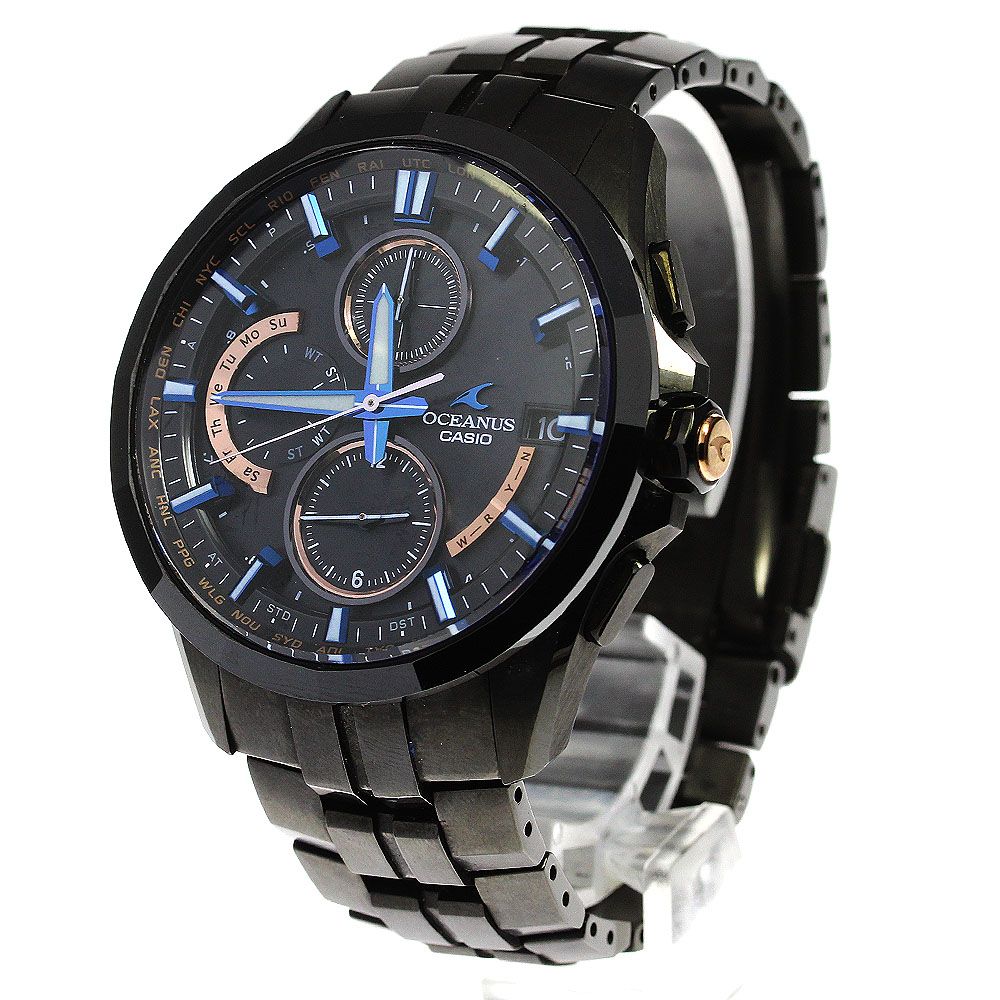 10周年記念モデル！CASIO オシアナスマンタ OCW-S3001C-1AJF カシオ