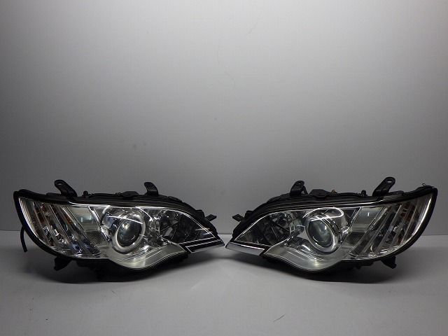 レガシィ 後期 ヘッドライト左右 HID BP BL 100-20959 4M コーティング 比較的 250927221