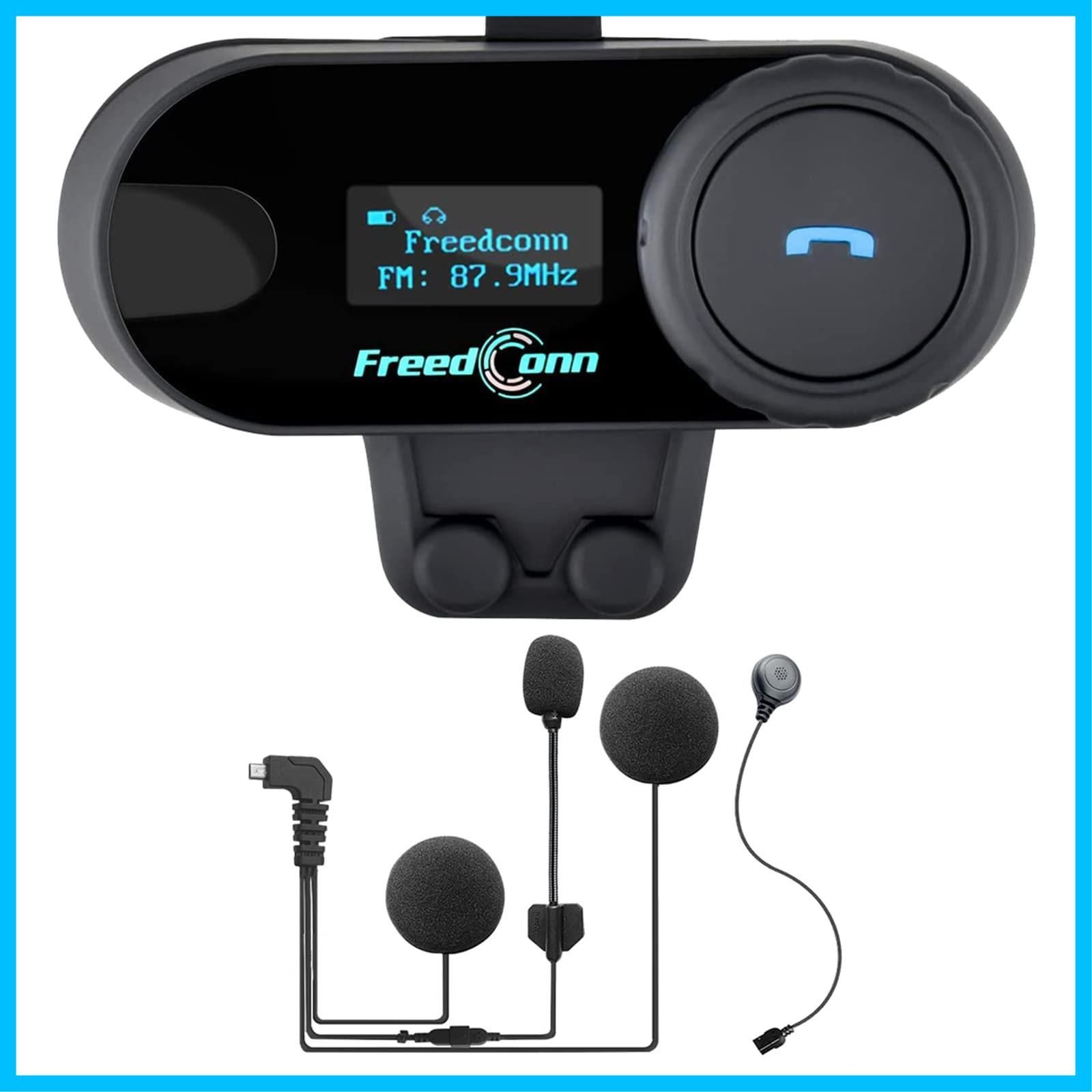 特価商品】FreedConn TCOM-SC バイク インカム 3riders 2人同時通LCDスクリーン付き FMラジオ バイク用インカム 音楽共有  Bluetoothインカムバイク用 インターコム 音楽共有 スマホ音楽再生 Siri対応 IP - 公式半額