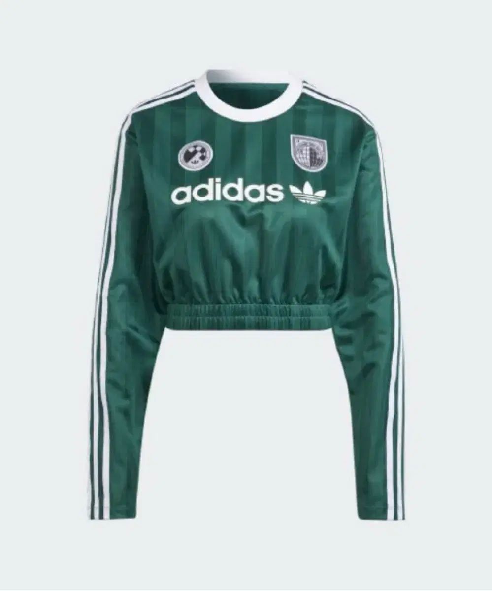 adidas(アディダス) オリジナル フットボール 長袖 クロップドT