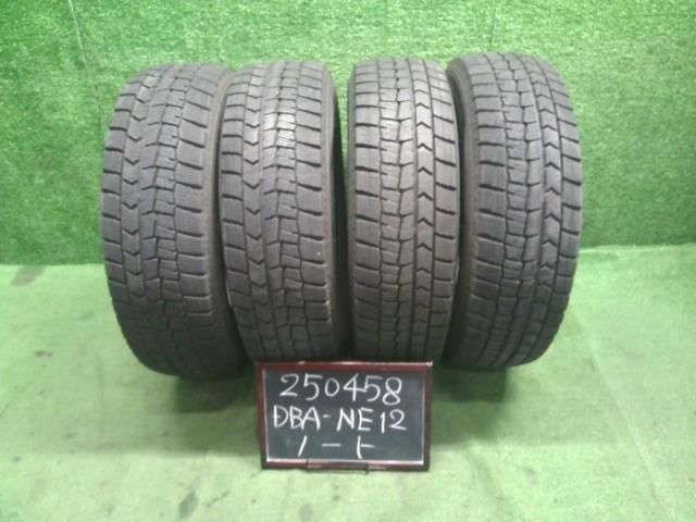 個人宅不可 離島不可 14インチ 冬 スタッドレスタイヤ 4本 185 70R14 WINTERMAXXWM02 ダンロップ 自社品番250458