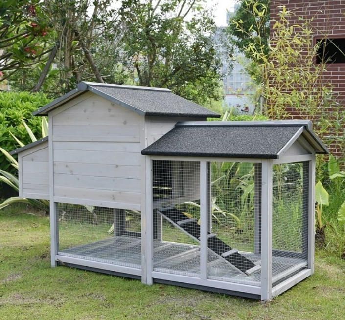 屋外 うさぎ小屋