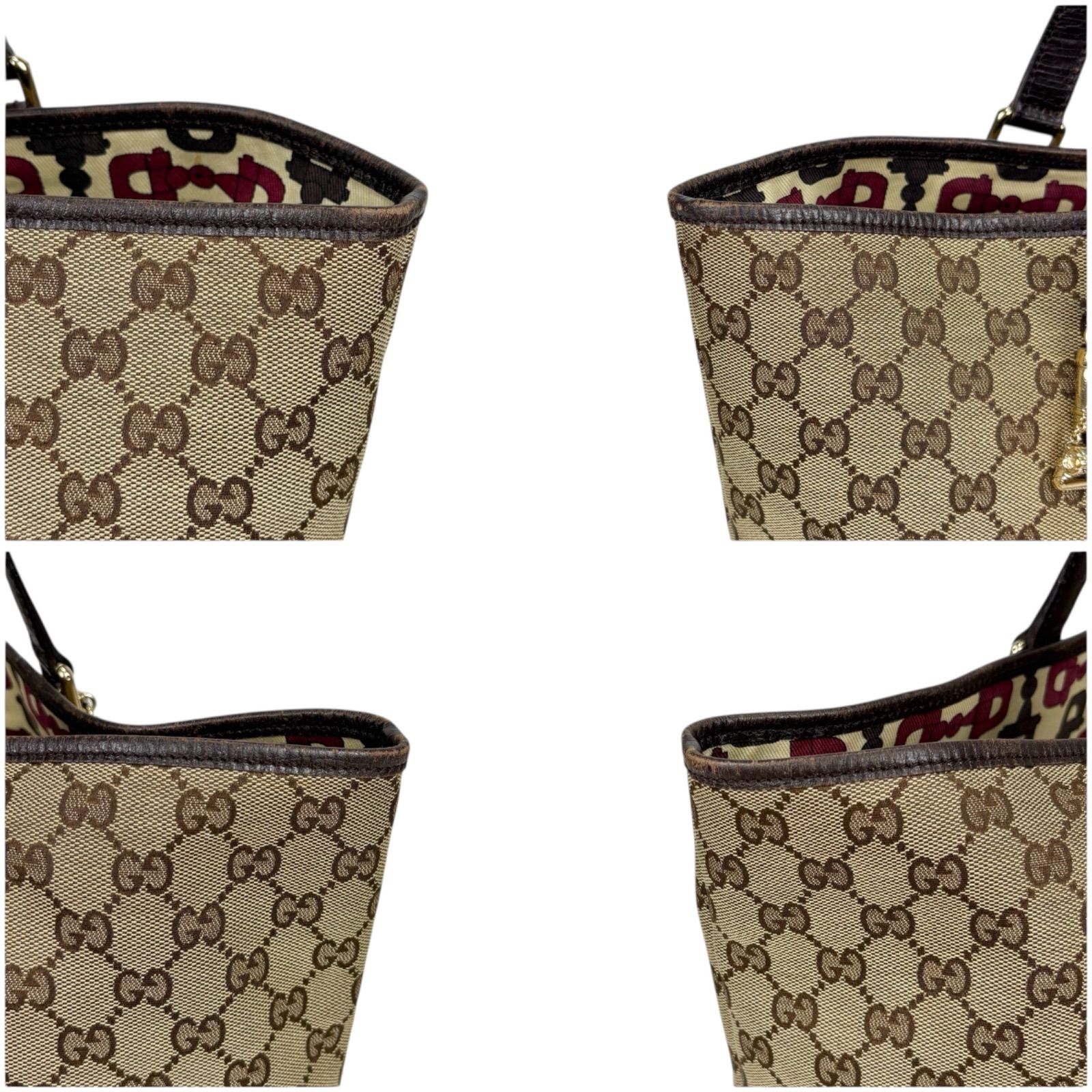 グッチ GUCCI トートバッグ シェリーライン GGキャンバス