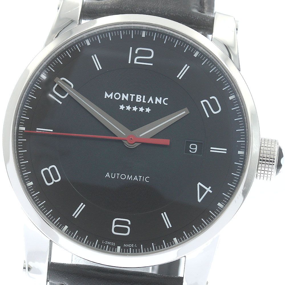 モンブラン MONTBLANC 115361 タイムウォーカー リン ダン 世界 555本 デイト 自動巻き メンズ箱 保証書付き_883703