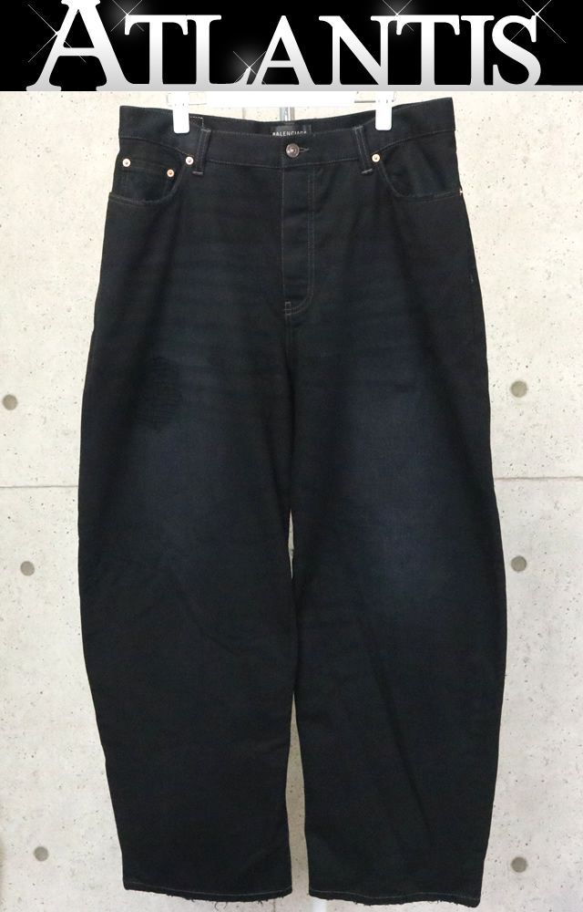 銀座店 バレンシアガ バギージーンズ デニムパンツ size：S 92174