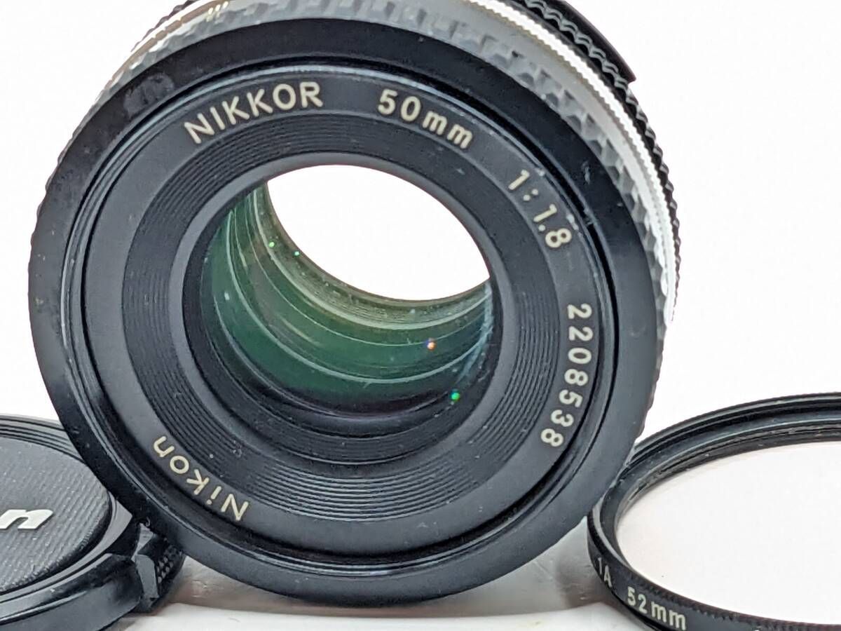 ★実用美品★Nikon ニコン Ai-S NIKKOR 50mm F1.8★2005 ☆実用美品☆ニコン NIKON Ai-S NIKKOR 28mm F2.8 ☆動作OK☆#Q123