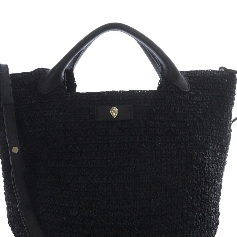 ヘレンカミンスキー ラフィア 2way ハンドバッグ ショルダーバッグ